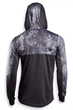 Худі дихаюча для риболовлі VA REPTILE SKIN Grey, розмір S, сонцезахисна з фільтром UPF50+ - зображення 2