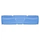 Масажний ролик для рук та ніг роллер ролик мфр Grid Spine Roller Zelart 9390 довжина 45см Light Blue - зображення 2
