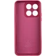 Противоударный чехол Silicone Cover Lakshmi Full Camera (A) для Huawei Honor X8a Бордовый / Marsala - изображение 2