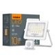 LED прожектор VIDEX F2e 10W 5000K з датчиком руху та освітленості - изображение 1