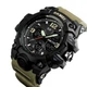 Годинник наручний чоловічий SKMEI 1155 Khaki - изображение 2