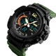 Чоловічий наручний годинник SKMEI 1343 Army Green - зображення 1