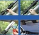 Солнцезащитная выдвижная шторка в авто 155х70см из ткани и фольги Car Boot NJ-527 - изображение 4