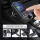 Автомобильный передатчик / FM-трансмиттер для машины, Bluetooth 5.0, 25 Вт, черный "G" (78461471) - изображение 3