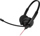 Zestaw słuchawkowy Canyon HS-07 PC Mic 3.5/USB Black (CNS-HS07B) - obraz 1