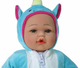 Lalka bobas Adar Unicorn Costume Blue Śpiewa i mówi po polsku 40 cm (5901271580466) - obraz 4