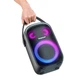 Портативная беспроводная Bluetooth колонка Tronsmart Halo 110 IPX6 |BT5.3, AUX, 60W, NFC, EQ| Караоке| Black - изображение 2