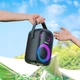 Портативная беспроводная Bluetooth колонка Tronsmart Halo 110 IPX6 |BT5.3, AUX, 60W, NFC, EQ| Караоке| Black - изображение 9