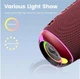 Портативная беспроводная Bluetooth колонка Sounarc R2 IPX6 BT5.3, AUX/TF, 60W, TWS, 12h Max | Red - изображение 6