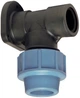 Колено настенное UNIDELTA 1034 Ø20x1/2" В PN16 PP-B (УФ-защита) - изображение 1