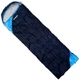 Спальний мішок ковдра з капюшоном Ranger Germes Black-Blue. 220x75см. -5/+10C°. Кемпінговий спальник Рейнджер RA_6629. - зображення 2