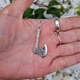 Серебряный кулон "Секира Перуна" 925 ° пробы с чернением | Славянский оберег (S60008) - изображение 2