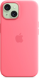 Etui Apple MagSafe Silicone Case dla iPhone 15 Pink (MWN93) - obraz 4