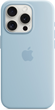 Панель Apple MagSafe Silicone Case для Apple iPhone 15 Pro Light Blue (MWNM3) - зображення 3