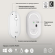 Mysz Logitech Pebble M350s Tonal White (910-007013) - obraz 6