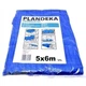 Тент (60g\m2) 5х6 Брезент Пландека PLANDEKA тарпаулін захисний Польща (Wimar) - зображення 1