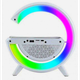 Настільна смарт-лампа нічник BT2301 RGB G-Smart Light з бездротовою зарядкою та Bluetooth колонкою - зображення 5