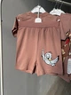 Дитячий літній комплект (футболка + шорти) для дівчинки Bambi 98см - изображение 4