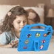 Чохол дитячий STR EVA з підставкою для Apple iPad 11" 2025 (A16) Blue - зображення 7