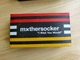 Высокие носки комплект 3 пары унисекс MxtherSocker Eighty Eight Darkness Франция 41-46 черный, красный, белый, желтый - изображение 9