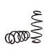 Пружина Tashiko передня Ford Mondeo V1.8 16V/2.0 16V 2000-2007 1136499 - зображення 1