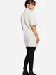 Tunika damska elegancka BeWear B051 2XL-3XL Jasnoszara (5902041193626) - obraz 2