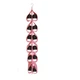 Органайзер для взуття, одягу, підвісна сумка UTM Shoe organizer 12 відділів Рожевий - зображення 2