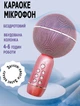 Бездротовий караоке мікрофон MHZ YS-08-5W Bluetooth звукові ефекти, запис вокалу, рожевий MP3-плеєр - зображення 1