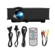 Проектор для домашнього кінотеатру Unic Full HD 800:1 Wi-Fi міні-проектор з пультом ДУ - зображення 2