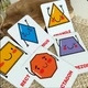 Карточки Домана "Геометрические фигуры для малышей" на английском языке, 12 шт - изображение 2