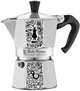 Гейзерна кавоварка Bialetti Moka Express Silver 130 мл + Рюкзачок 90 Ювілей (AGDBLTZAP0061) - зображення 1