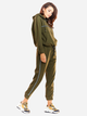 Spodnie dresowe damskie joggery Infinite You M231 M Khaki (5902360546684) - obraz 3