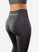 Legginsy sportowe damskie modelujące pośladki Sesto Senso Thermofit XXS/XS Grafitowe (5902385327114) - obraz 3