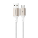 Кабель Proove Dense Metal Micro USB 2.4A 1m White - зображення 1