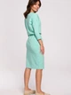 Sukienka tunika damska BeWear B221 M Zielona (5903887654982) - obraz 2