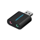 Внешняя звуковая карта Vention USB External Sound Card (VAB-S17-B) - адаптер - изображение 4