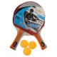 Набор для настольного тенниса с чехлом Cima Table Tennis Racket 800 2 ракетки + 3 мяча - изображение 2
