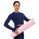 Коврик для фитнеса и йоги двухслойный Sp-Sport 3046 размер 183x61x0,6см Light Pink-Fuchsia - изображение 7