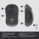 Комплект клавіатура+миша Logitech MK295 US/UKR Graphite (920-009800) чорний - изображение 4