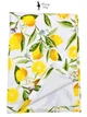Непромокальна пелюшка багаторазова 100×70 см Лимони з листям #21 - изображение 2