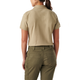 Футболка женская поло 5.11 Tactical Women's Utility Short Sleeve Polo L Silver Tan - изображение 3