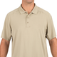 Футболка поло 5.11 Tactical Helios Short Sleeve Polo 3XL Silver Tan - зображення 3