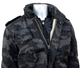 Куртка со съемной подкладкой SURPLUS REGIMENT M 65 JACKET 2XL Washed black camo - изображение 12