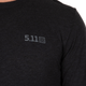 Реглан 5.11 Tactical Triblend Legacy Long Sleeve Tee XL Black Heather - изображение 5