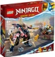 Конструктор LEGO NINJAGO Гоночный робобайк-трансформер Соры 384 детали (71792) - изображение 1