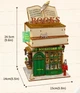Деревʼяний 3Д пазл «Книжковий магазин» сенсорна шкатулка - зображення 3