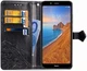 Чехол Vintage для Xiaomi Redmi 7A книжка кожа PU с визитницей черный - изображение 4