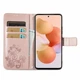 Чехол Clover для Xiaomi Redmi Note 12S книжка кожа PU с визитницей розовое золото - изображение 2