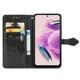 Чехол Vintage для Xiaomi Redmi Note 12S книжка кожа PU с визитницей черный - изображение 2