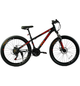 Велосипед спортивный Corso Pulsar 26" алюминиевая рама 13" черный красный PL-26707 - изображение 6